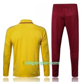 FC Barcelona Trenings Collegegenser Set 2017-18 Gul